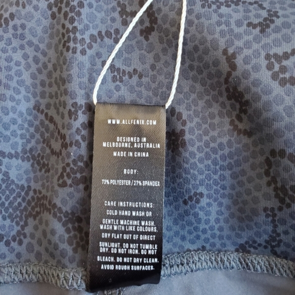 🆕 All Fenix | Python Charcoal 7/8 Leggings Women's Size XS - Picture 11 of 12